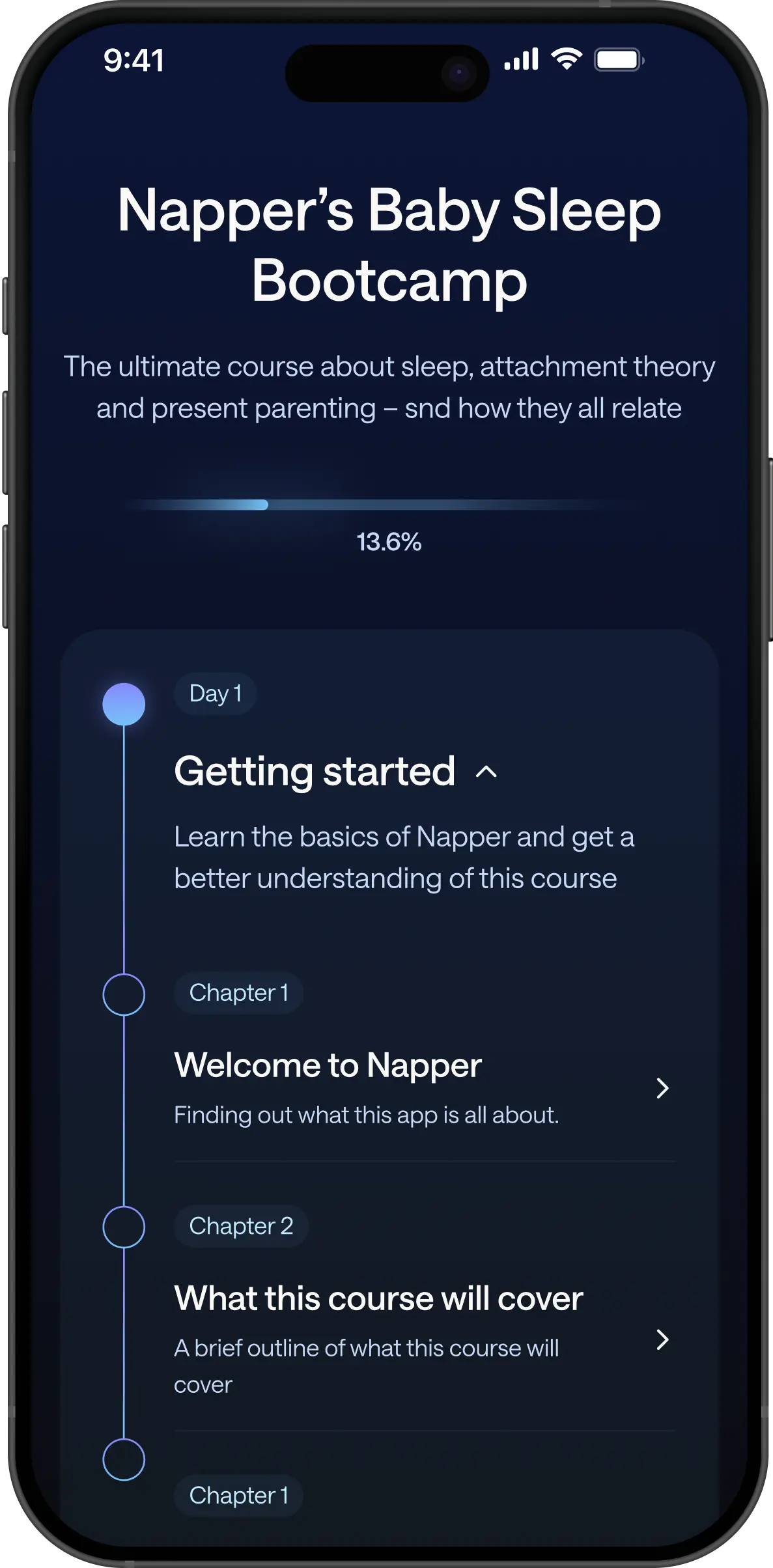 Napper mobile app